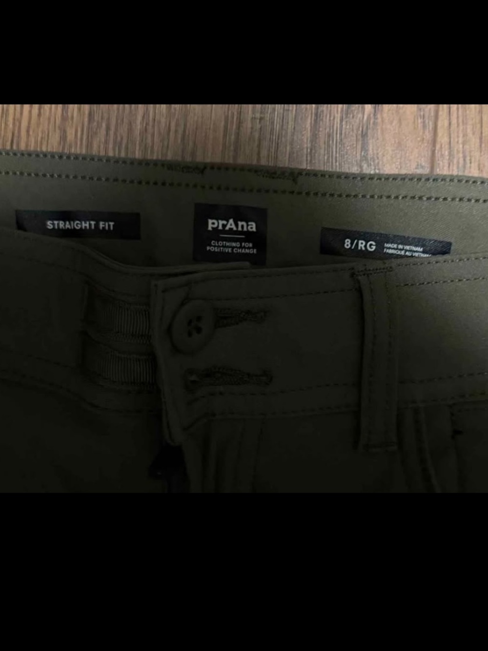 Prana Women’s Olive Green Utility Pants - Picture 4 of 4